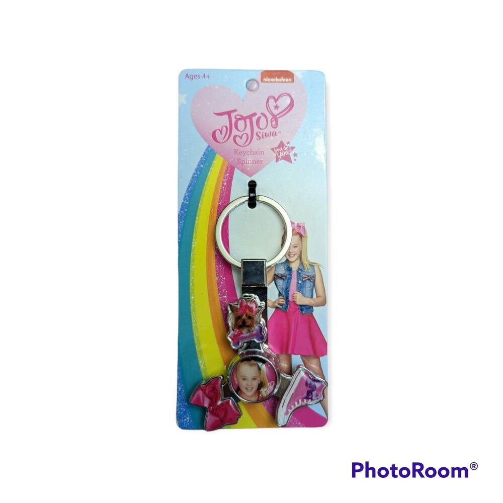 Nickelodeon JoJo Siwa JoJo Spinner Keychain